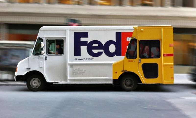 Fedex Faster than DH...