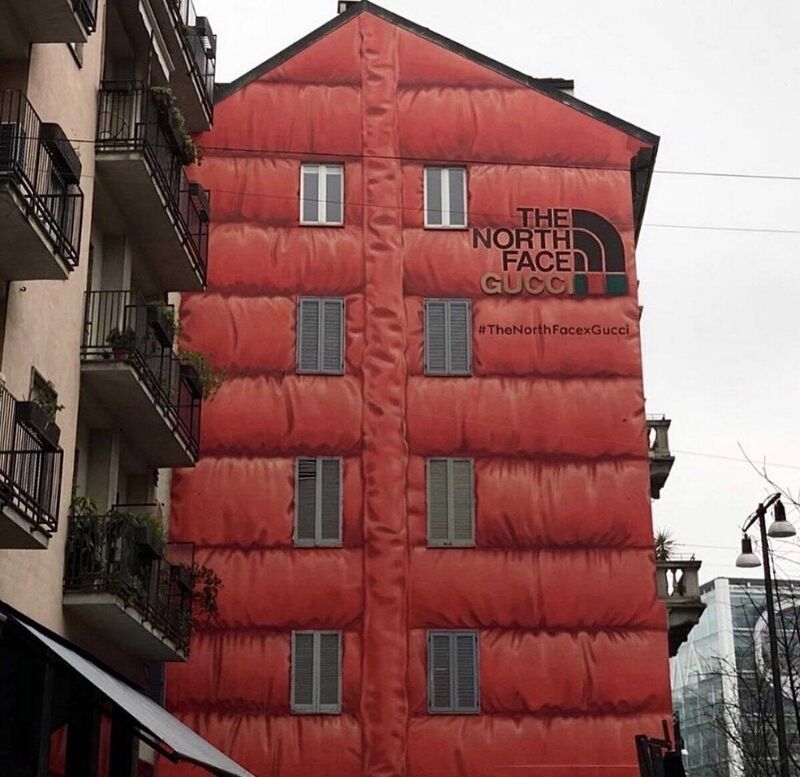 The North Face x Gucci Building