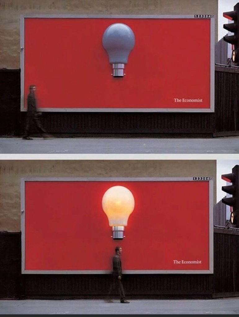 The Economist lightbulb