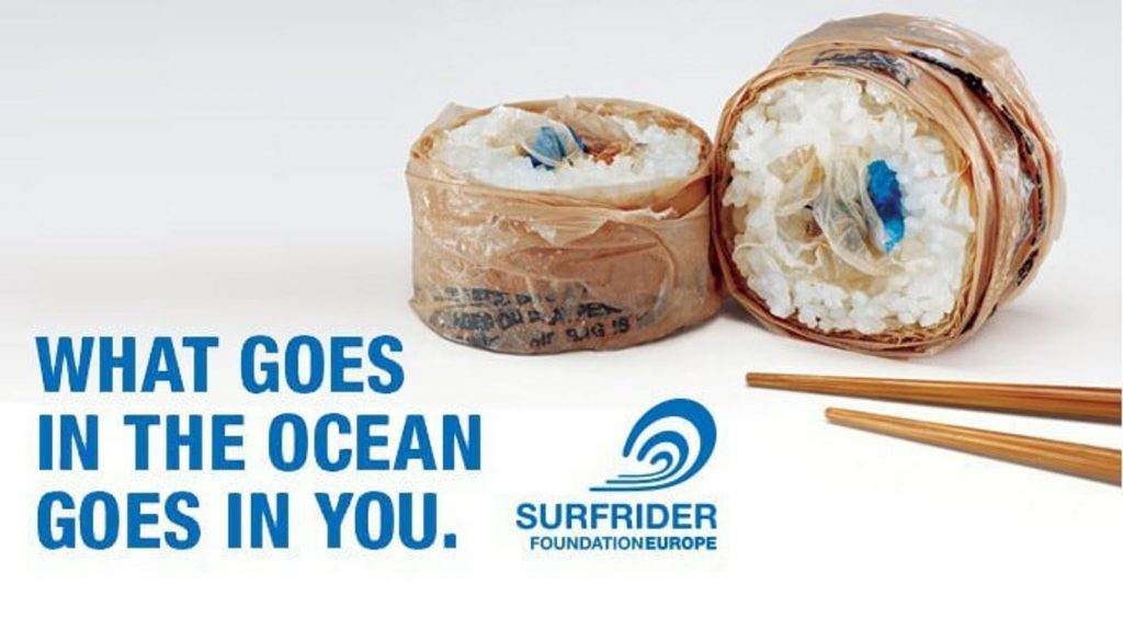 SurfRider What Goes in the Ocean Goes in You